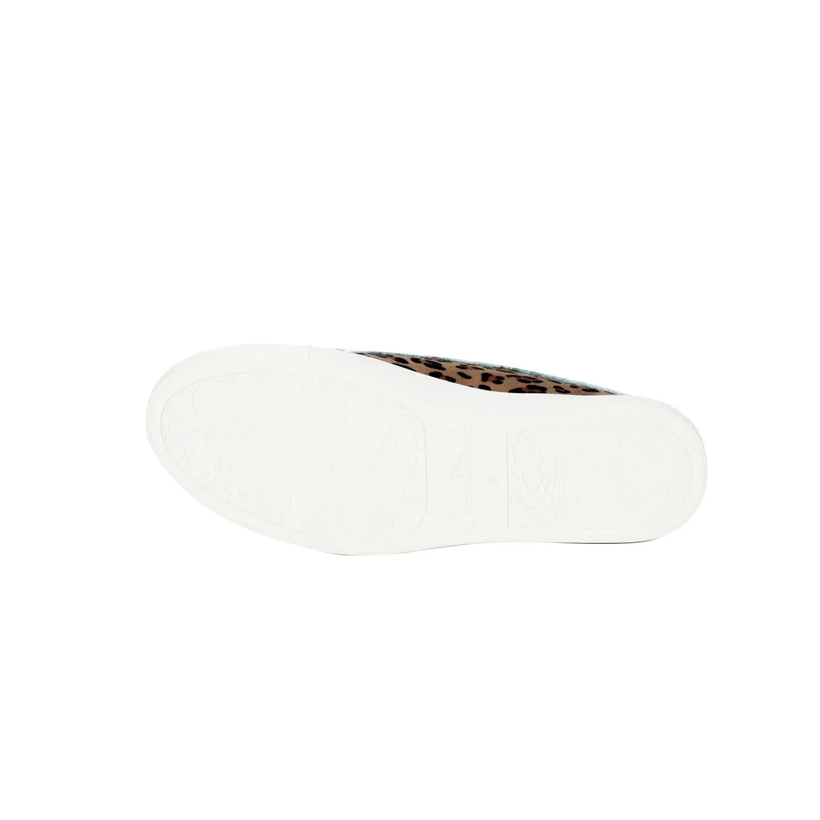 900-S002 Montana West Leopard Hair-On Canvas Shoes - By Case (12 Paris/Case)