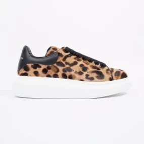 Alexander McQueen Womens Oversized Sneaker Leopard Print EU 38 / UK 5 Alexander McQueen Womens Oversized Sneaker Leopard Print EU 38 / UK 5