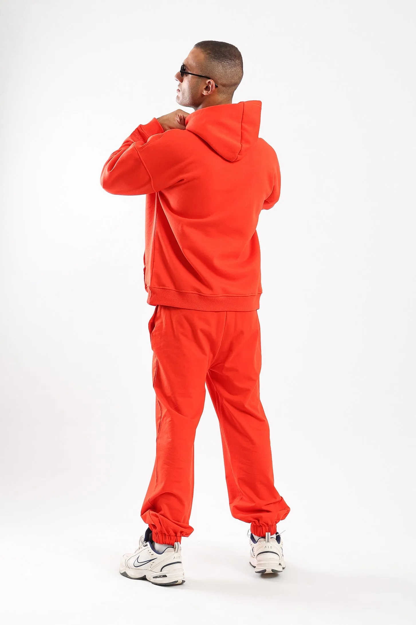 ALL DAY COMFORT JOGGERS - RED