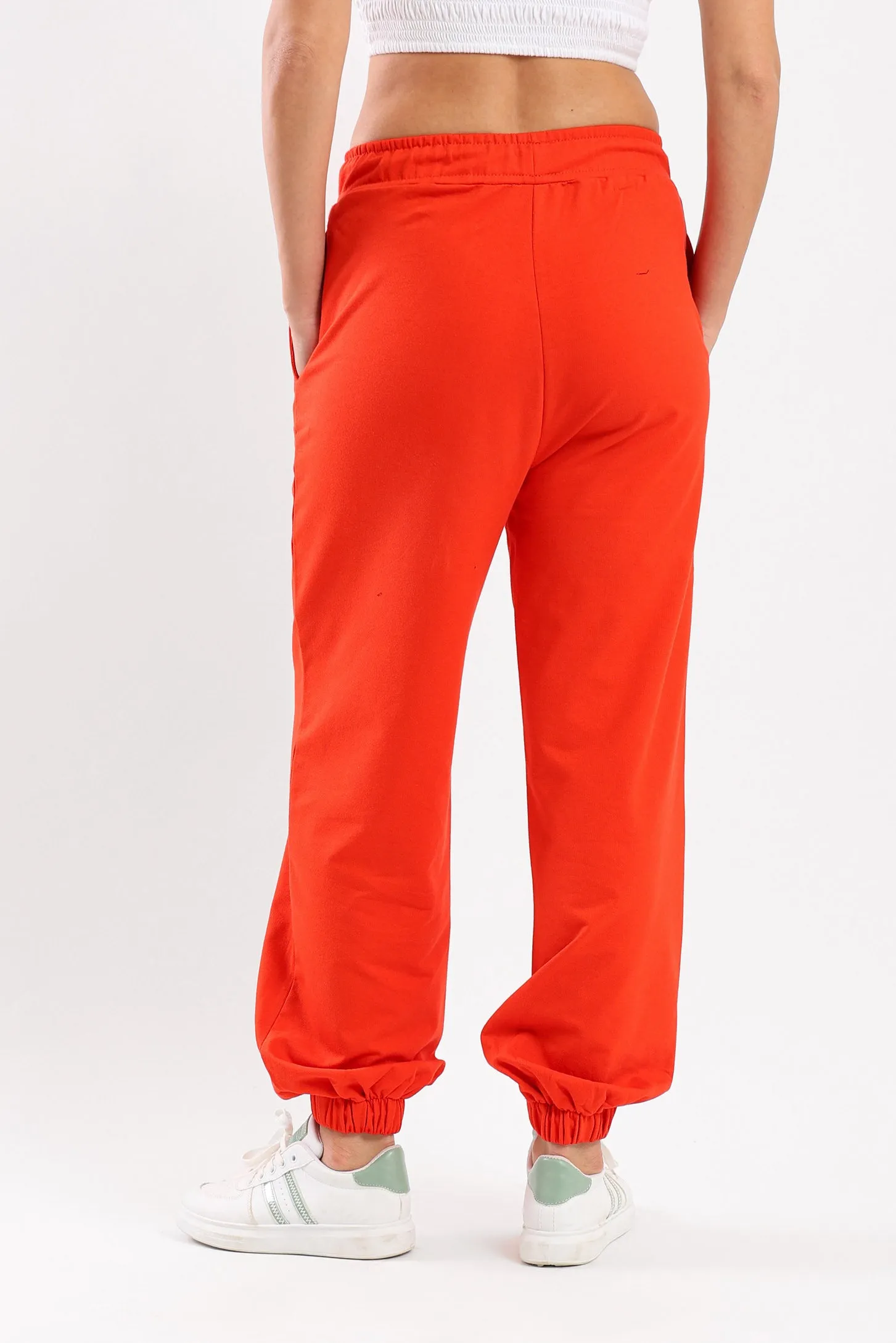 ALL DAY COMFORT JOGGERS - RED