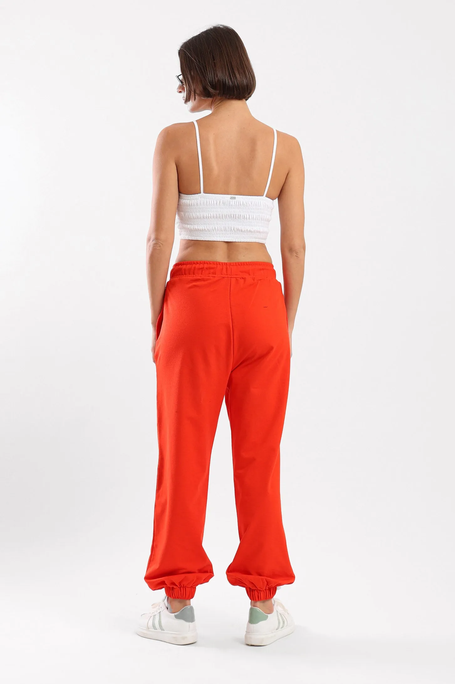 ALL DAY COMFORT JOGGERS - RED