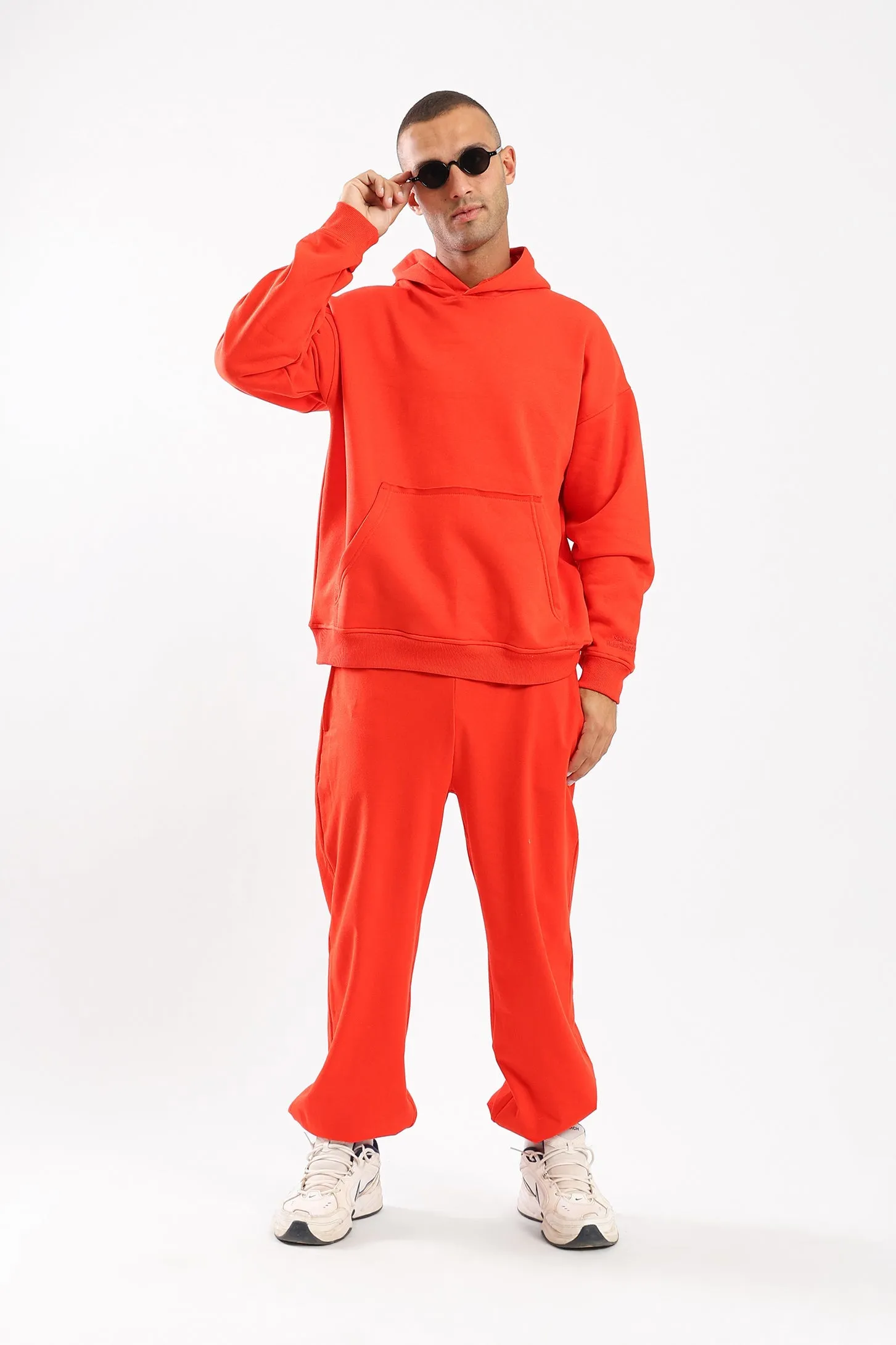 ALL DAY COMFORT JOGGERS - RED