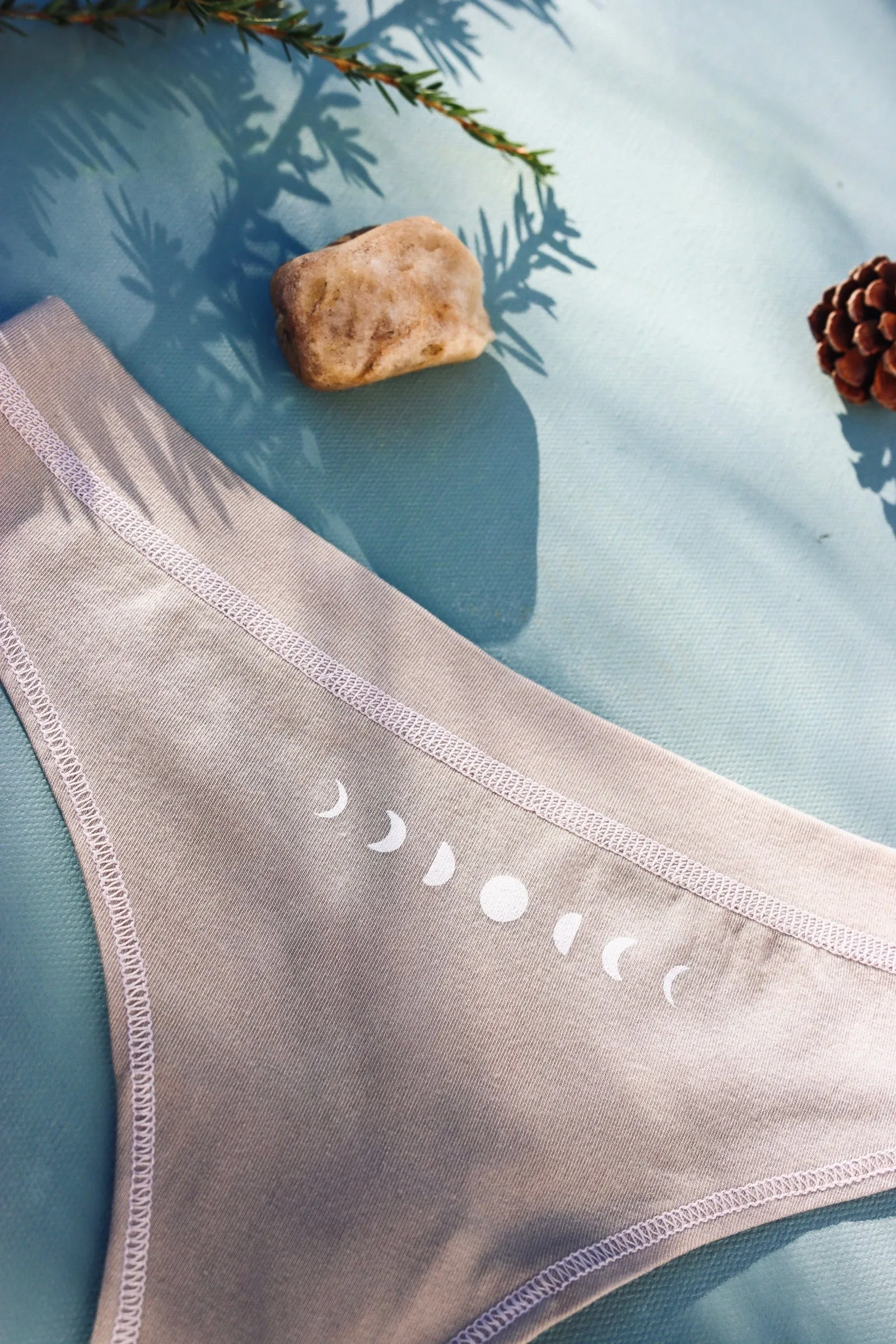 Almond Moon Thong