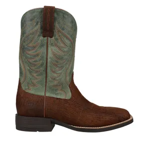 Amos Embroidered  Square Toe Cowboy Boots Amos Embroidered  Square Toe Cowboy Boots