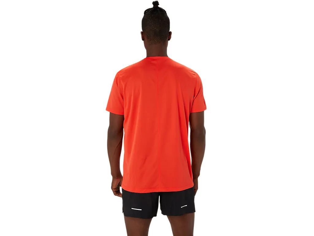 Asics Silver SS Top Mens True Red