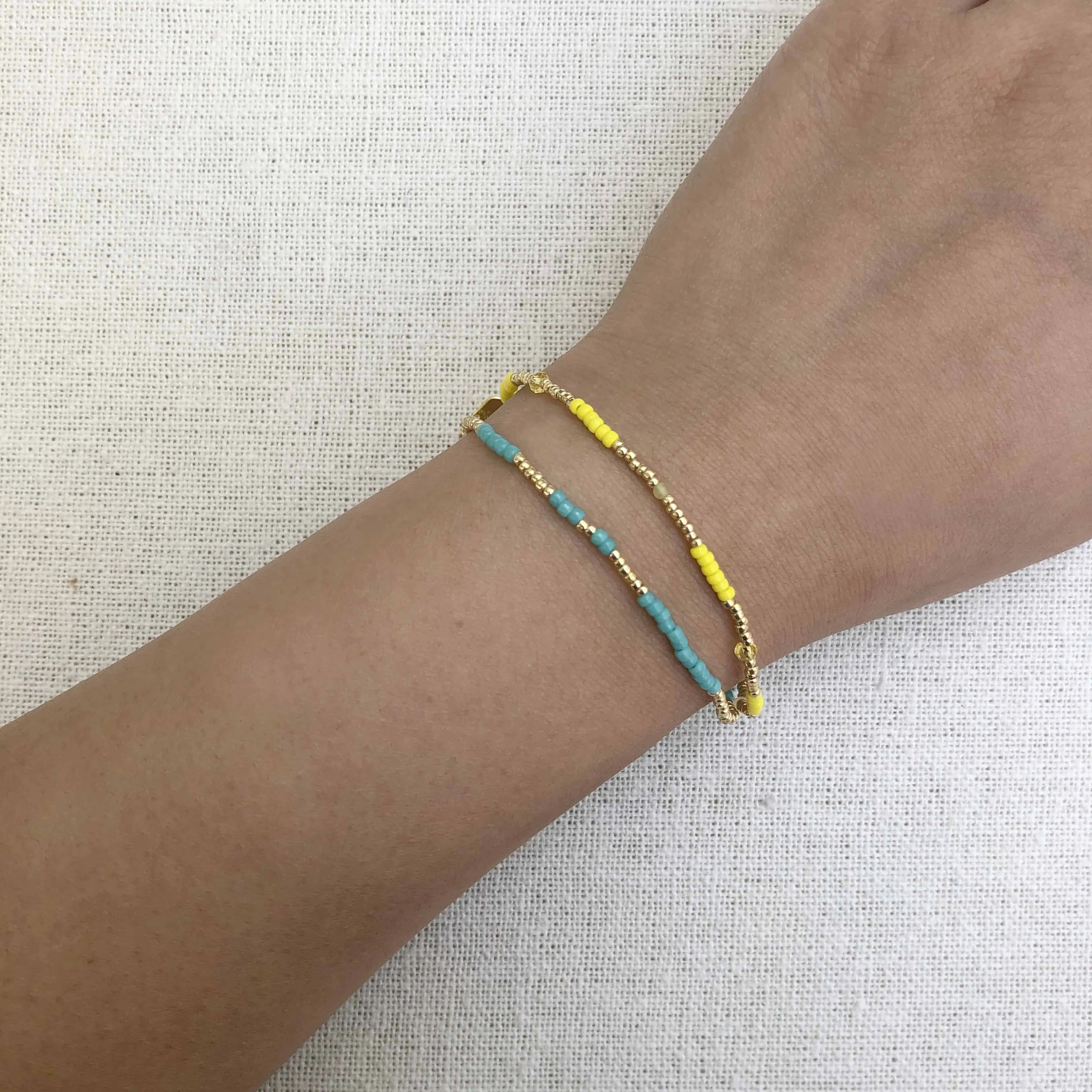 ASYM Bracelet, Aqua