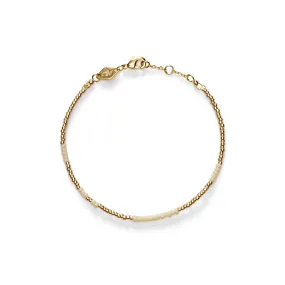 ASYM Bracelet, Ecru