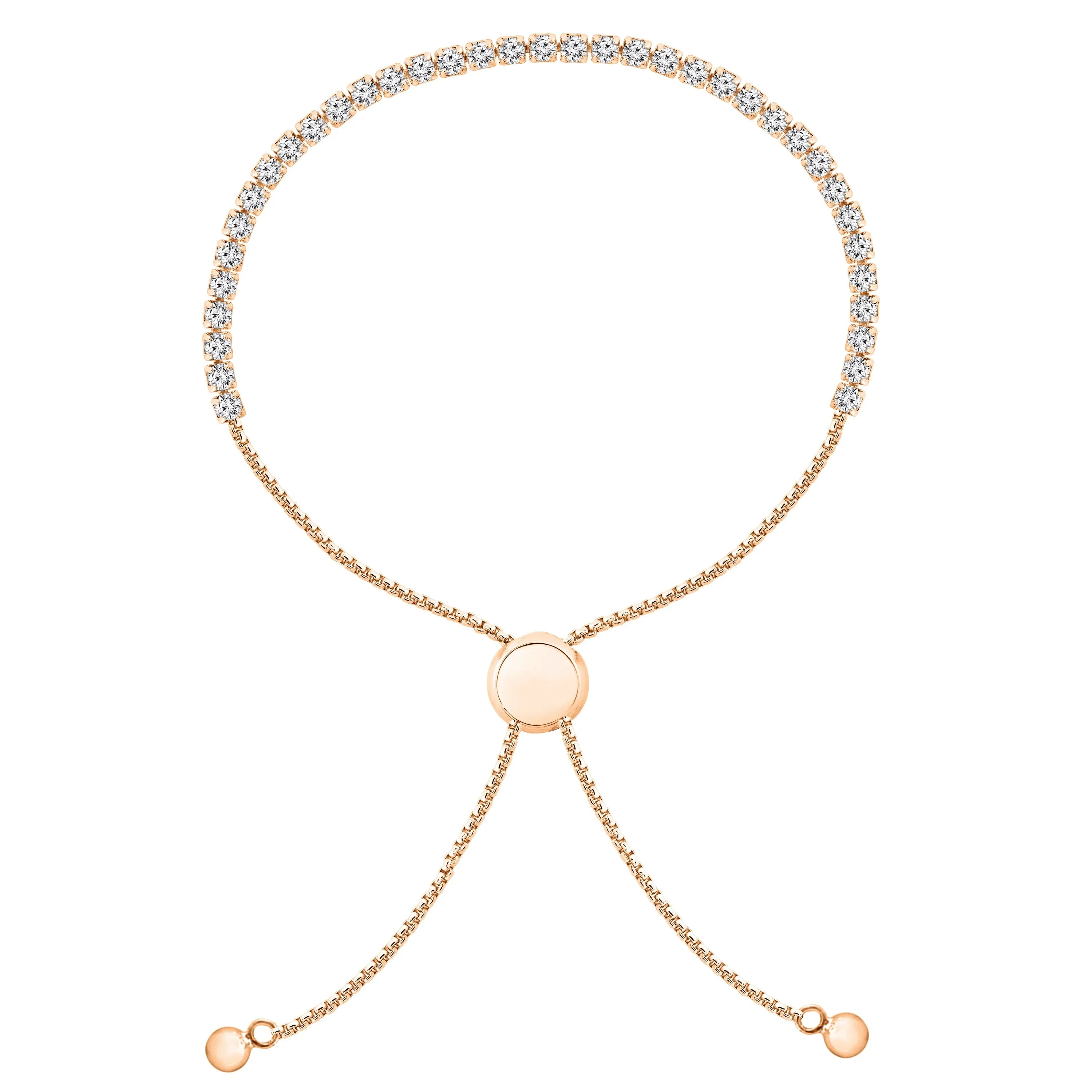 Baby Box Chain Bolo Bracelet