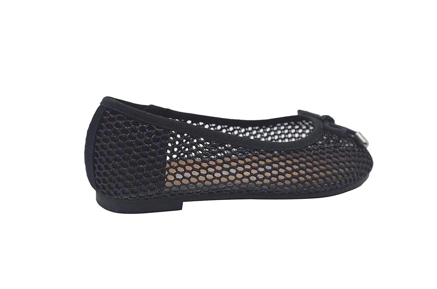 bebe Girls Ballet Flats Little Kid Glitter Mesh Slip On Sandals