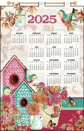 Birdhouse 2025 Felt Sequin Calendar Birdhouse 2025 Felt Sequin Calendar