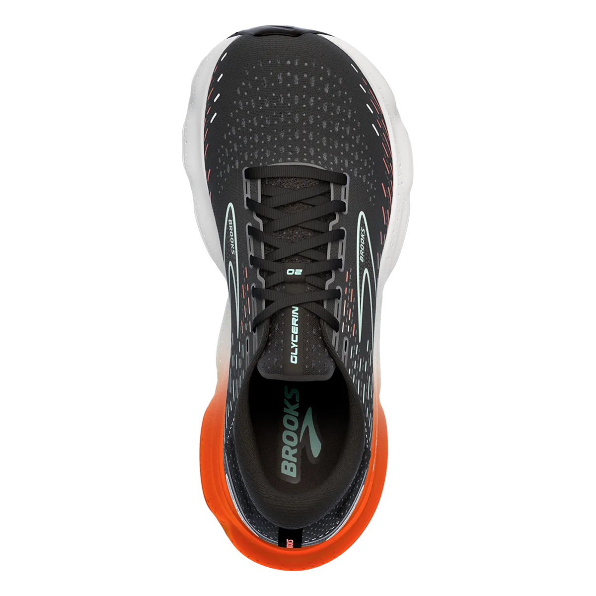 Brooks Glycerin 20 - Black - Red - Opal