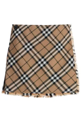 BURBERRY burberry check skirt with BURBERRY burberry check skirt with