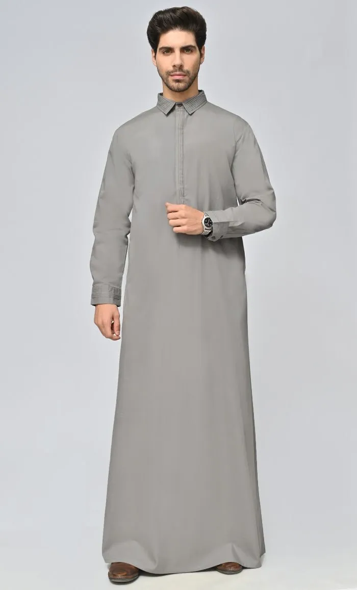 Buy Mens Islamic Formal Thobe/Jubba With Pockets - Final Sale