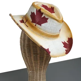 Chokore Maple Leaf Handcrafted Straw Cowboy Hat (Camel) Chokore Maple Leaf Handcrafted Straw Cowboy Hat (Camel)