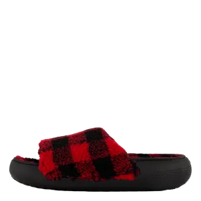 Classic Buff Check Slide Black