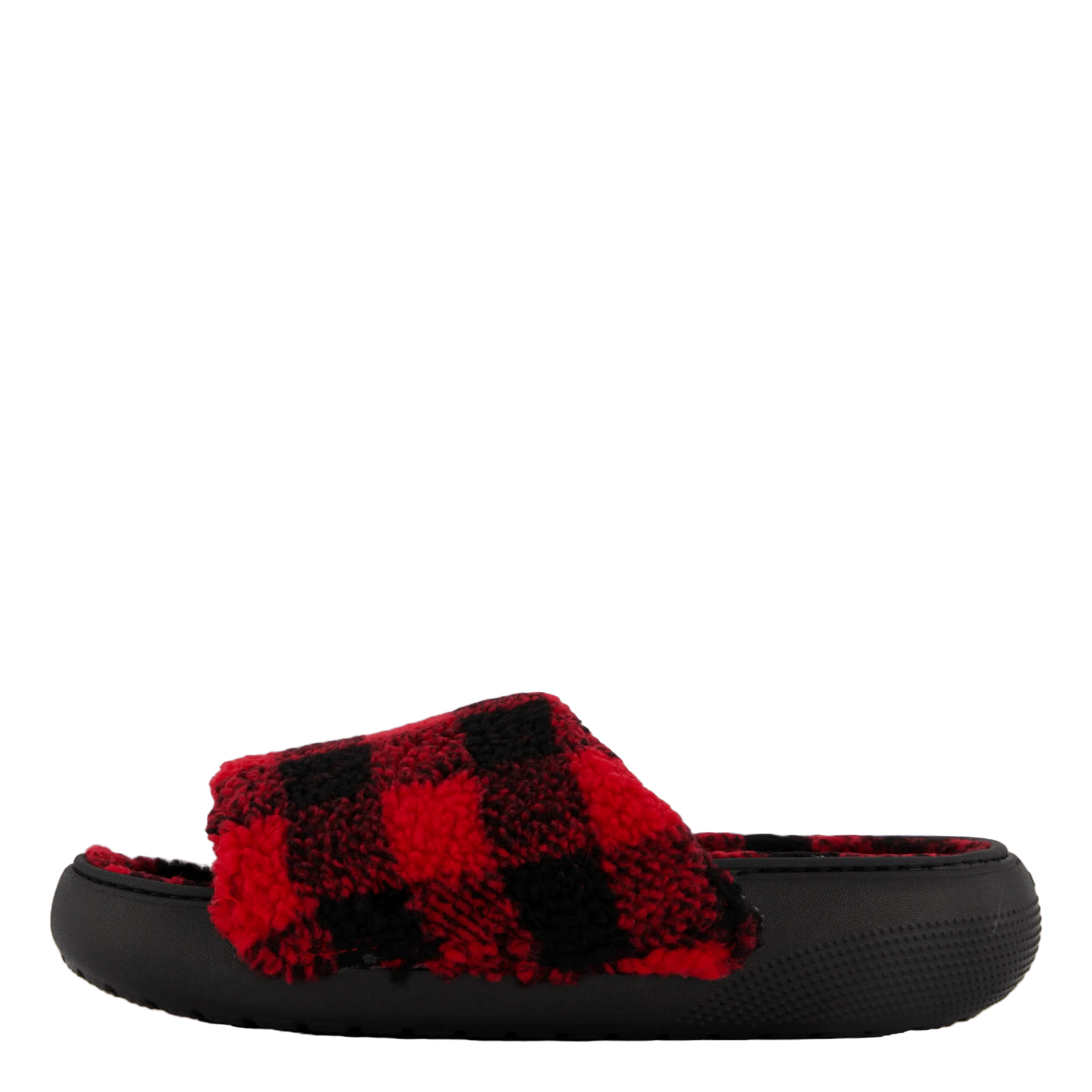 Classic Buff Check Slide Black