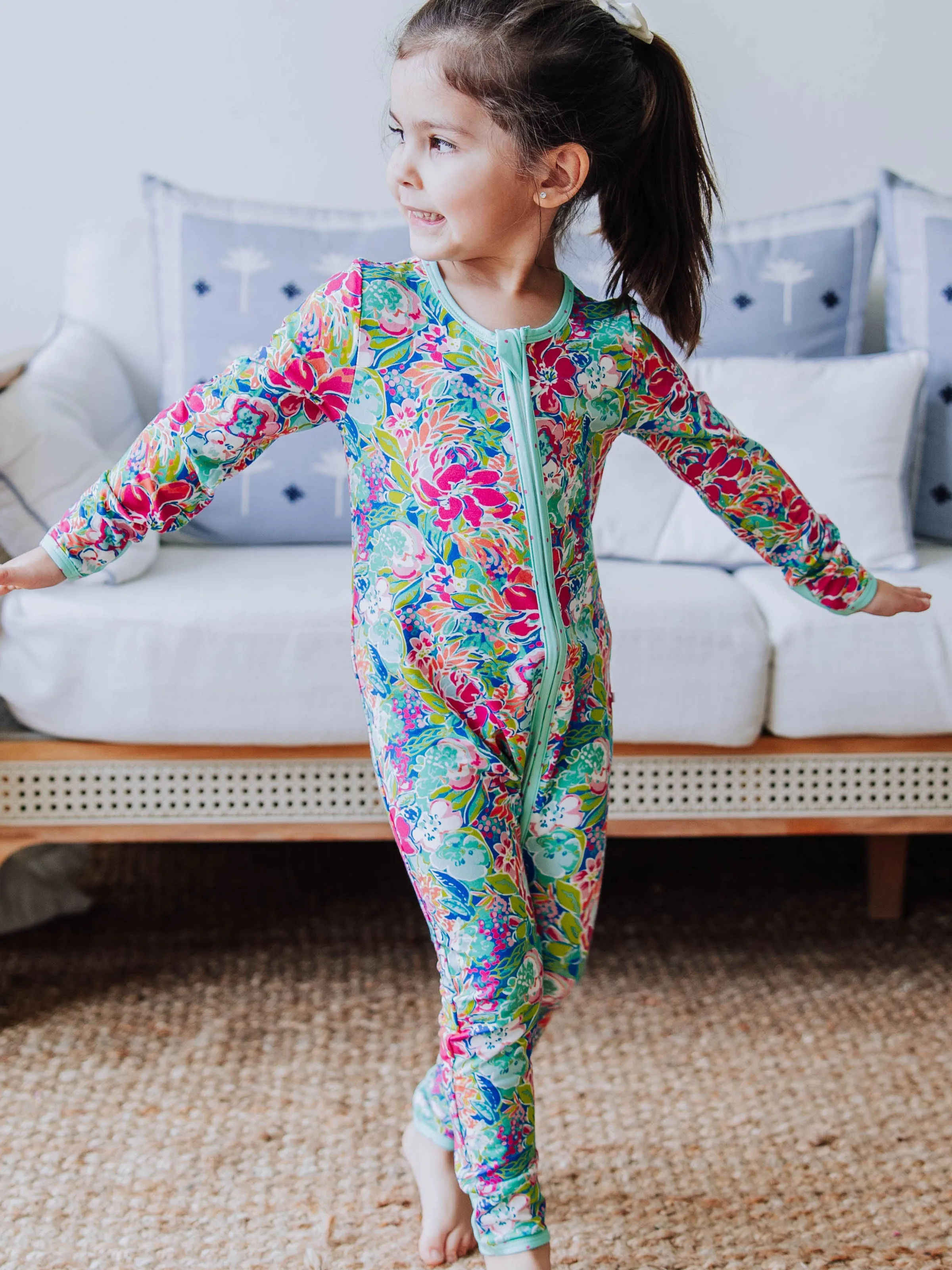 Cloud Layette - Hawaiian Blooms