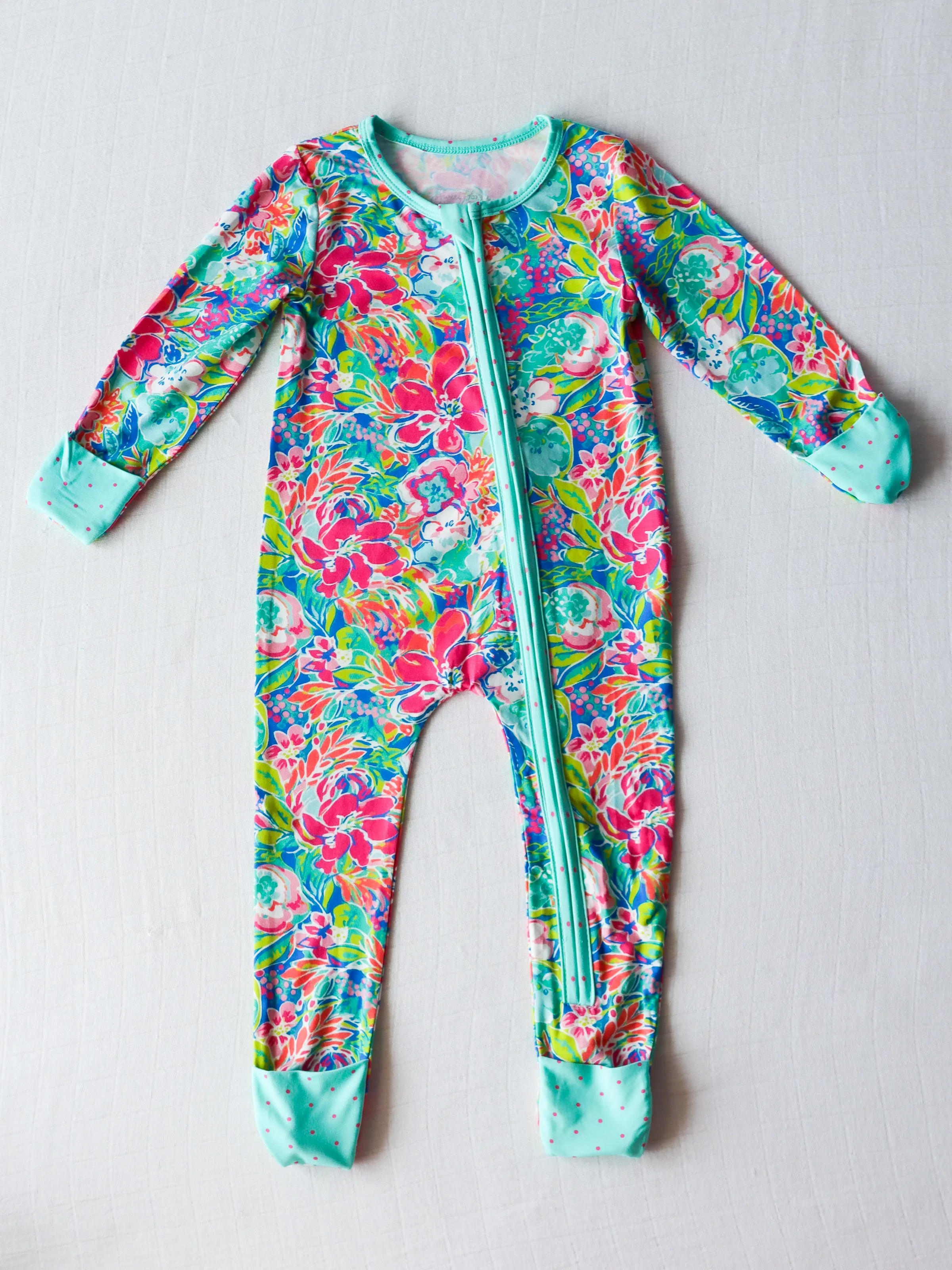 Cloud Layette - Hawaiian Blooms