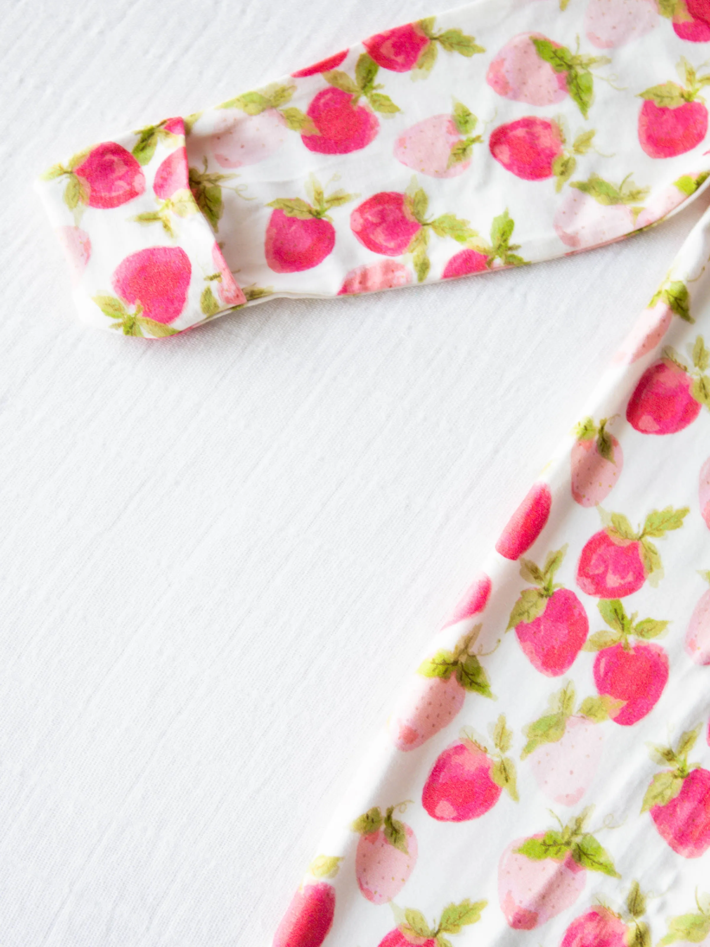 Cloud Layette - Watercolor Strawberries