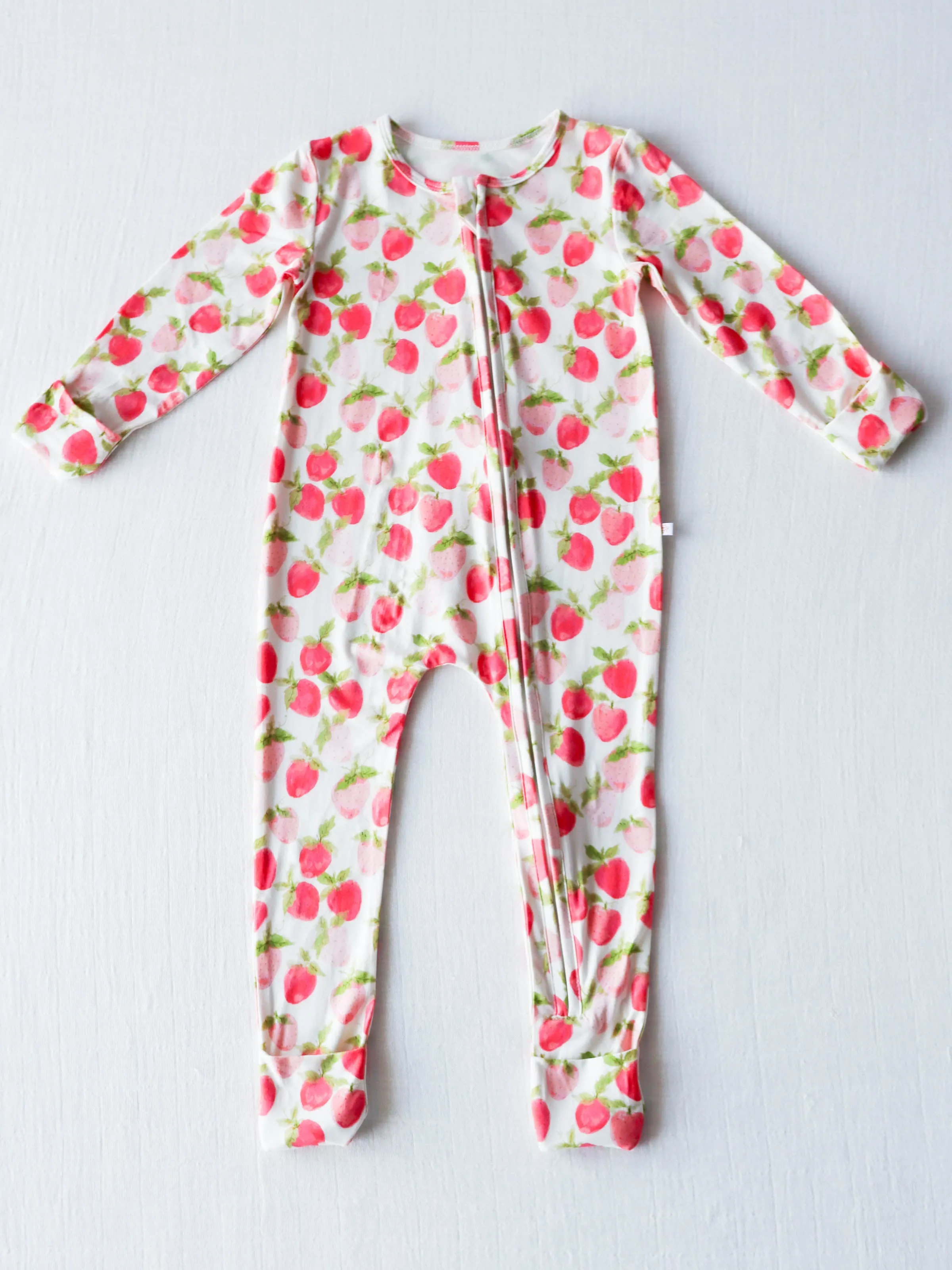 Cloud Layette - Watercolor Strawberries