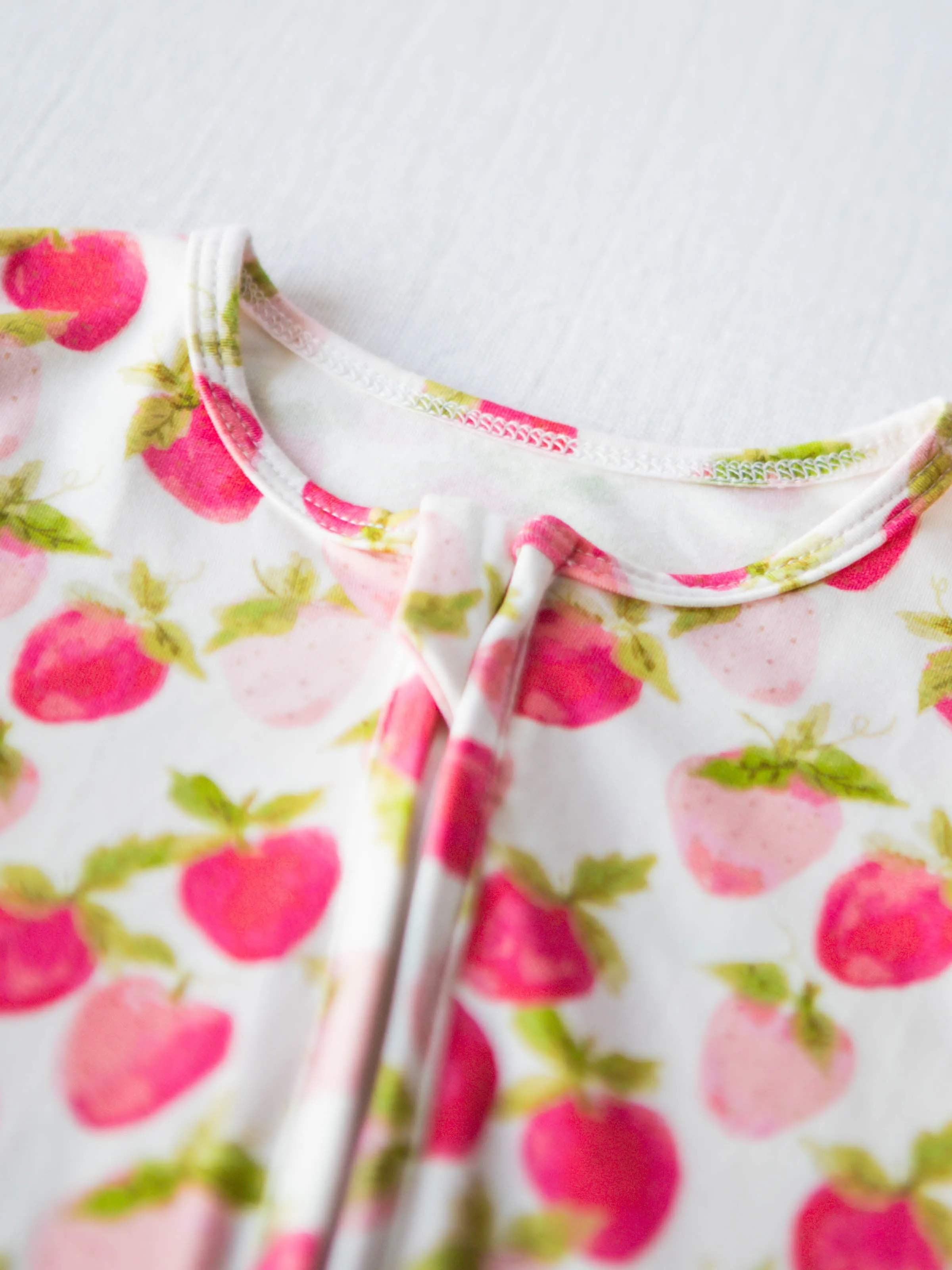 Cloud Layette - Watercolor Strawberries