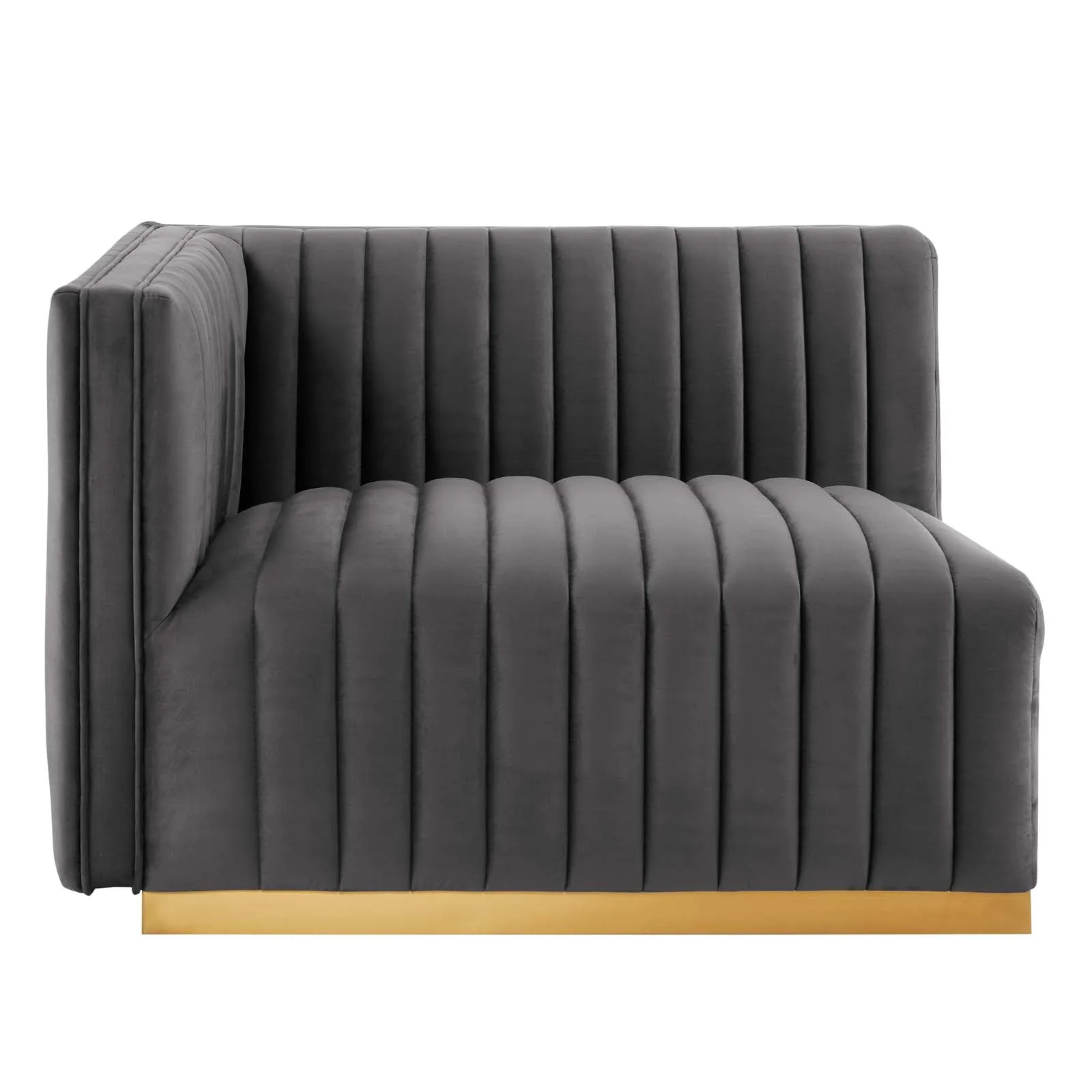 Conjure Channel Tufted Performance Velvet Loveseat by Modway