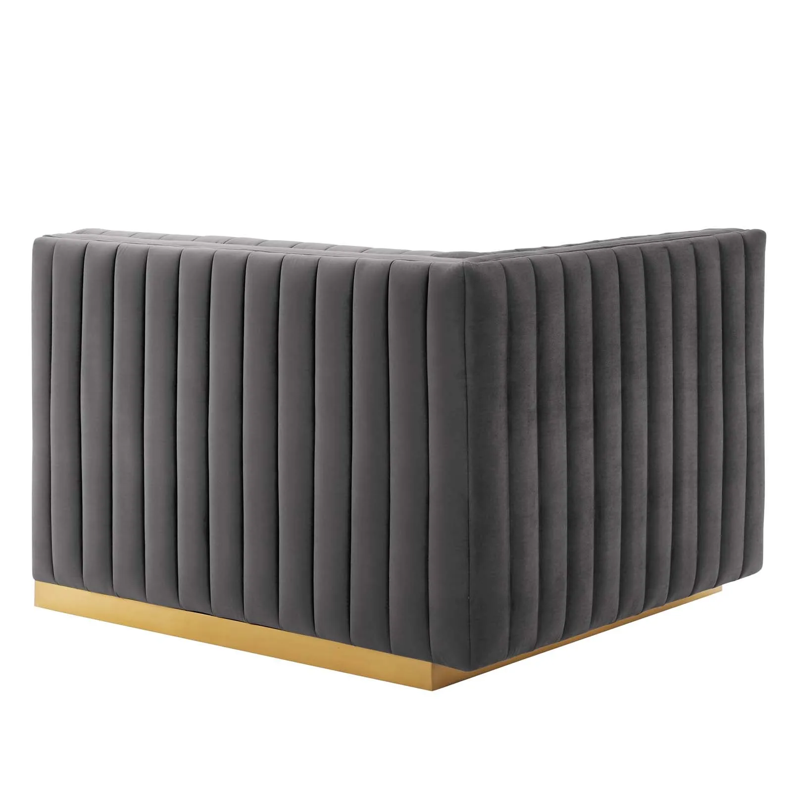 Conjure Channel Tufted Performance Velvet Loveseat by Modway