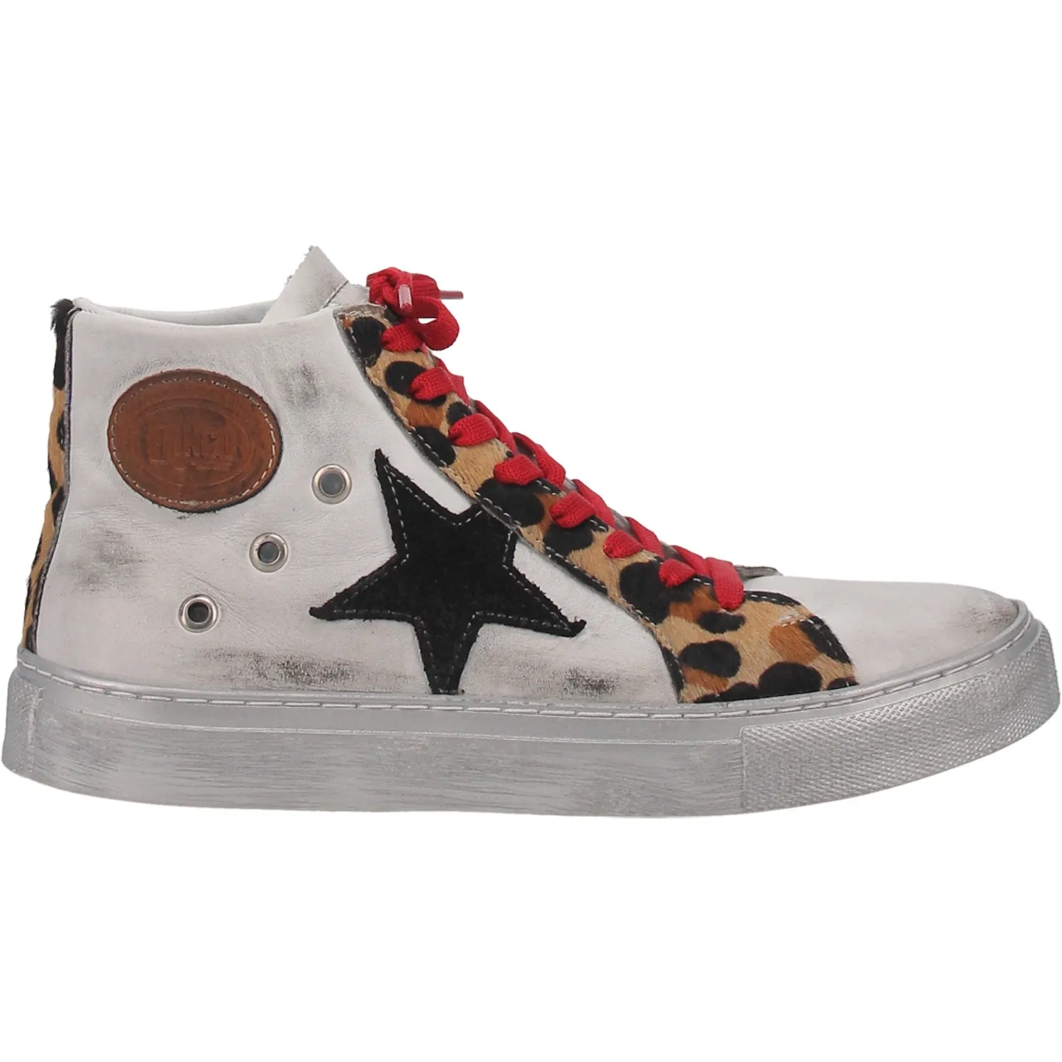 Dingo Women's Animal House - White/Leopard