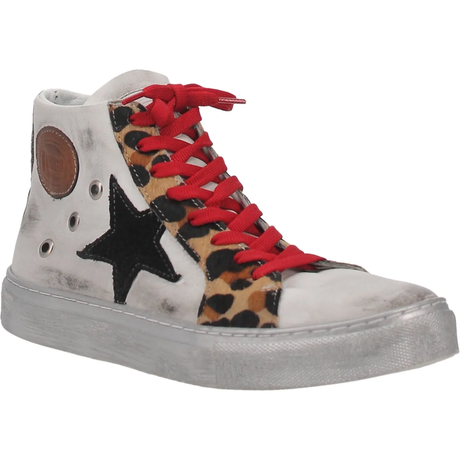 Dingo Women's Animal House - White/Leopard