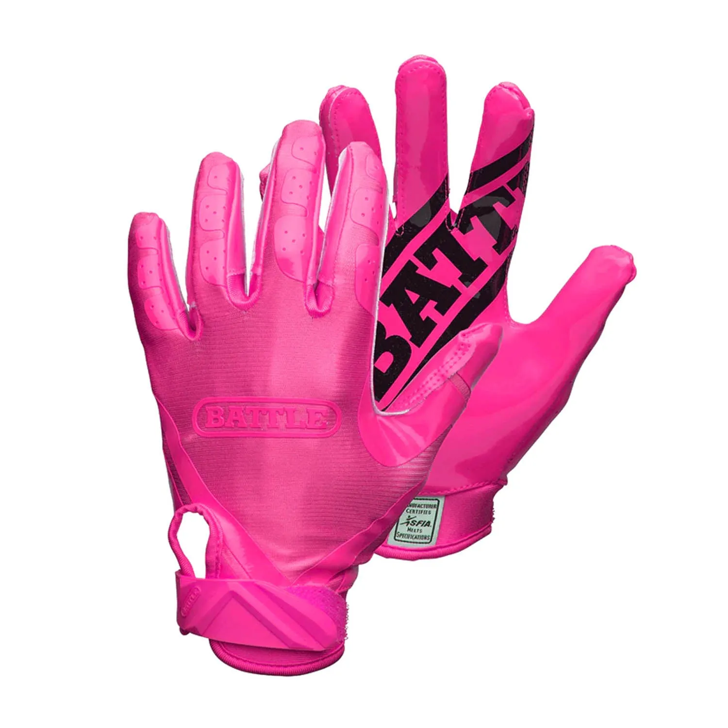 Double Threat Adult Receiver Gloves ( 932X-A )