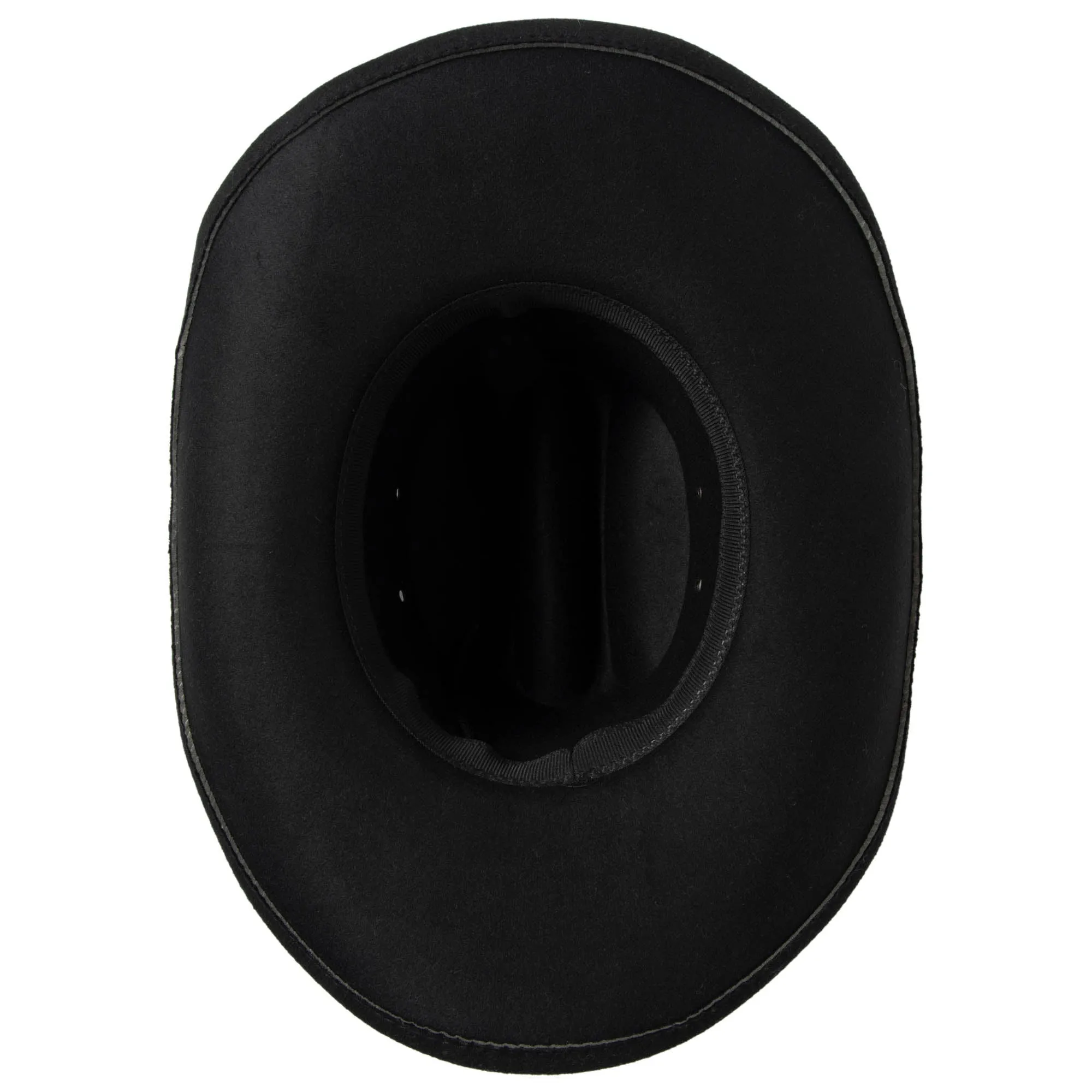 Dwight - Cattleman's Crease Cowboy with Leather Band and Brass Gromets