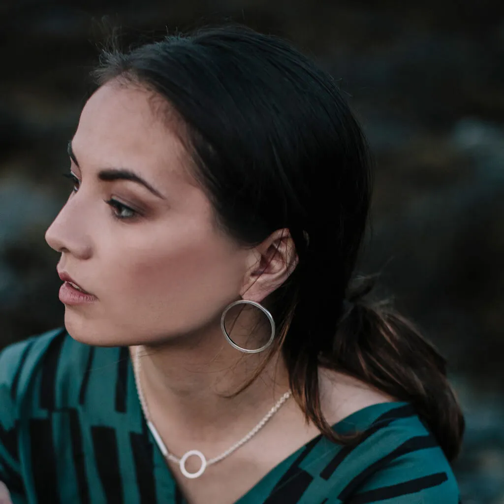 Embrace 2-in-1 Earrings - Sterling Silver