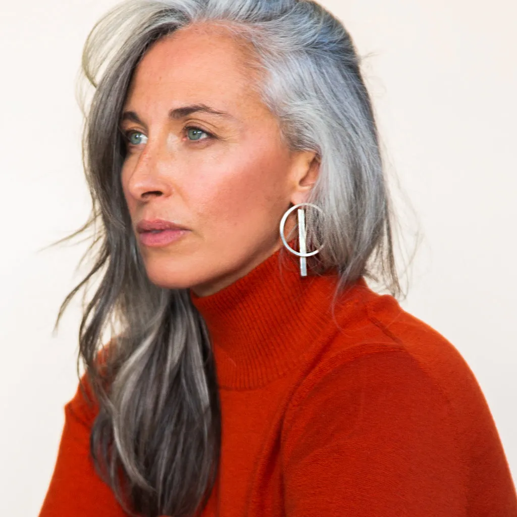 Embrace 2-in-1 Earrings - Sterling Silver