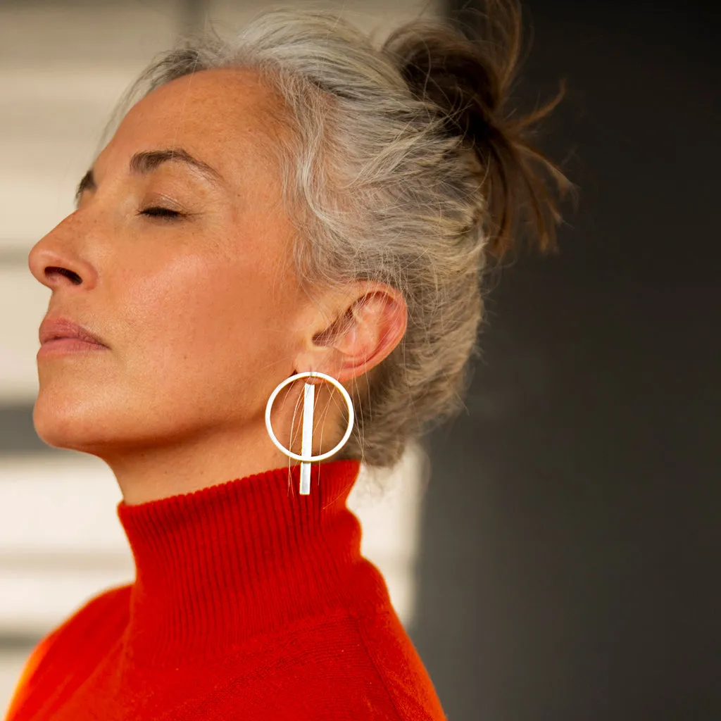 Embrace 2-in-1 Earrings - Sterling Silver