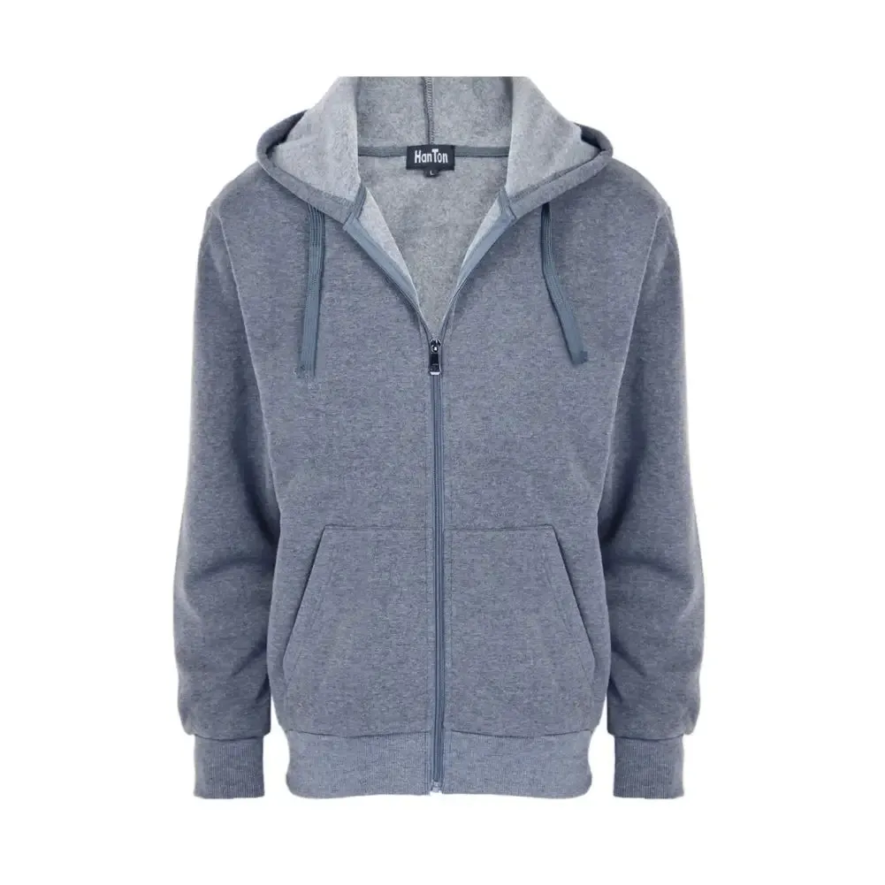 Fleece Zipped Hoodies For Men