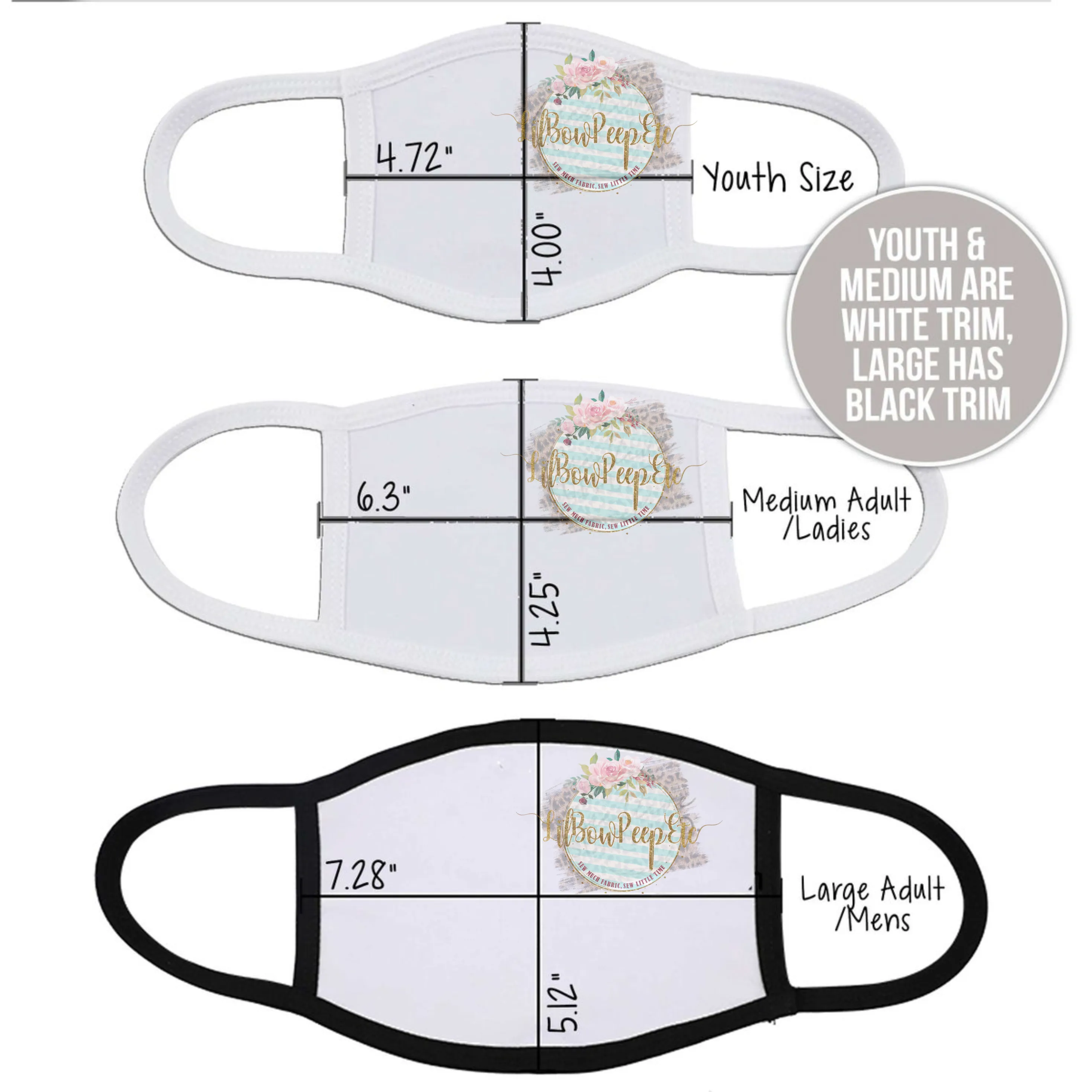 Fuck Off Panda Printed Mask