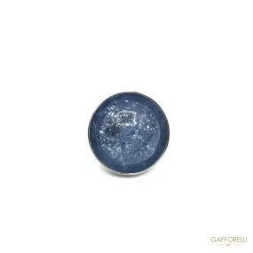 Glitter Polyester Button with Metal Base - Art. D206 Glitter Polyester Button with Metal Base - Art. D206