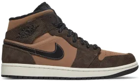 JORDAN 1 MID SE DARK CHOCOLATE