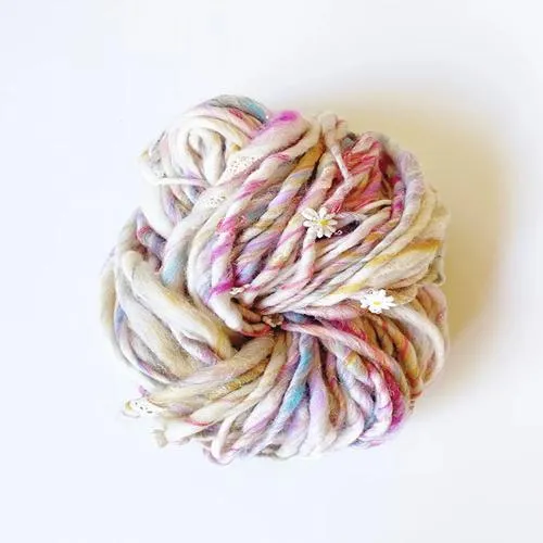 Knit Collage Daisy Chain