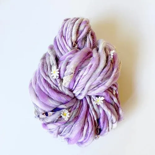 Knit Collage Daisy Chain