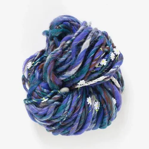 Knit Collage Daisy Chain