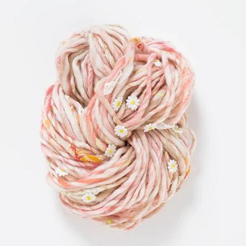 Knit Collage Daisy Chain