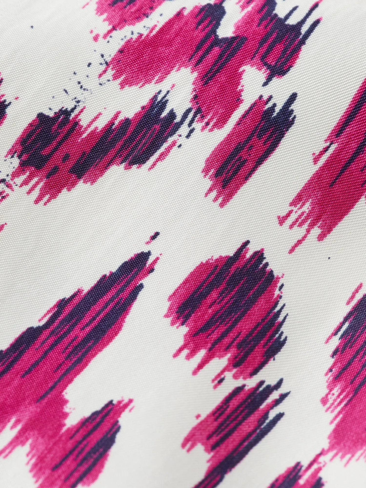 Lightweight printed belted blazer