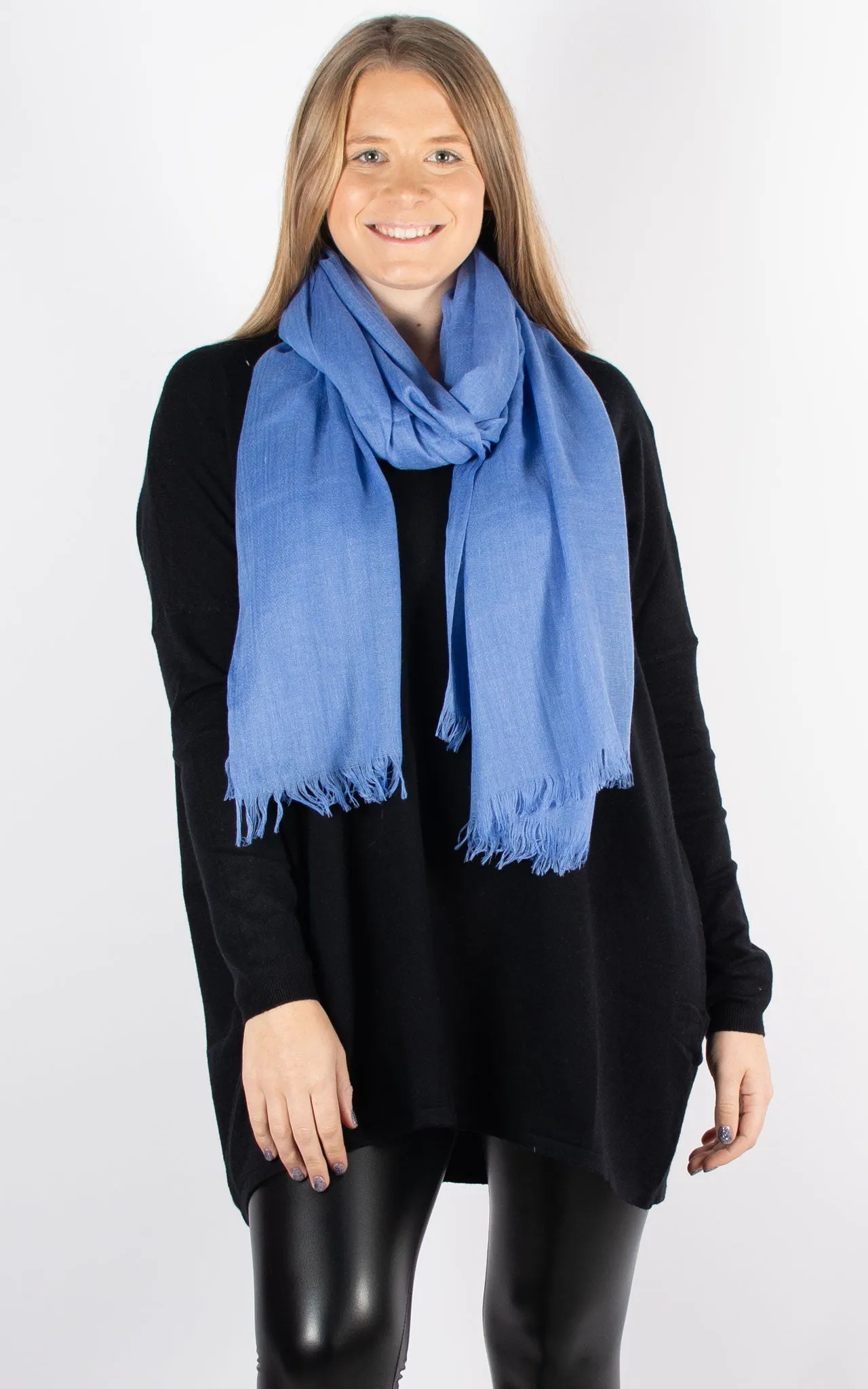 Lightweight Scarf Pashmina | Blue