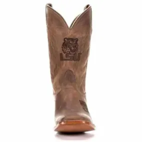 LSU Men's Game Day Square Toe Cowboy Boot by Nocona MDLSU12 LSU Men's Game Day Square Toe Cowboy Boot by Nocona MDLSU12