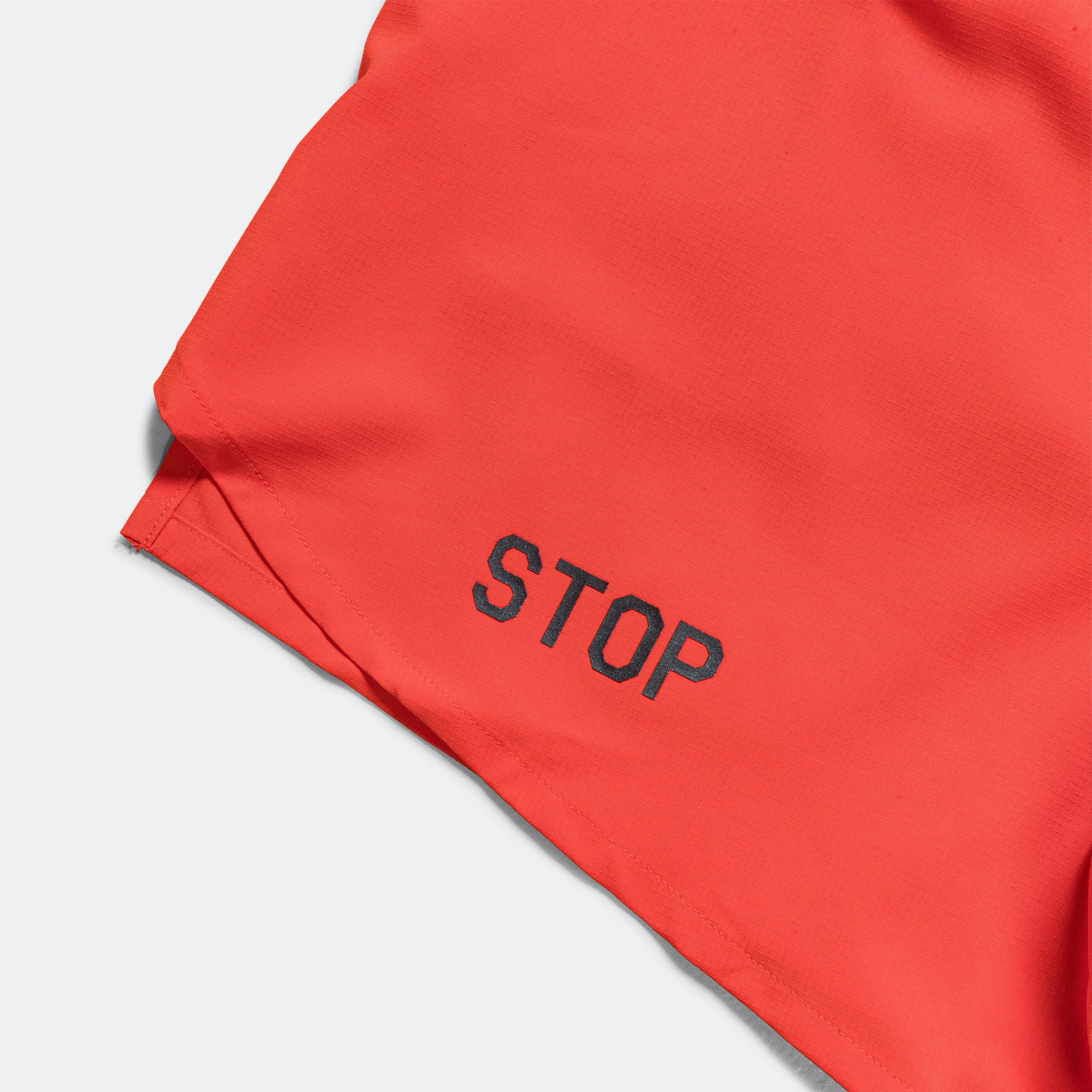 Mens 5" Brief Lined Running Shorts - Picante Red