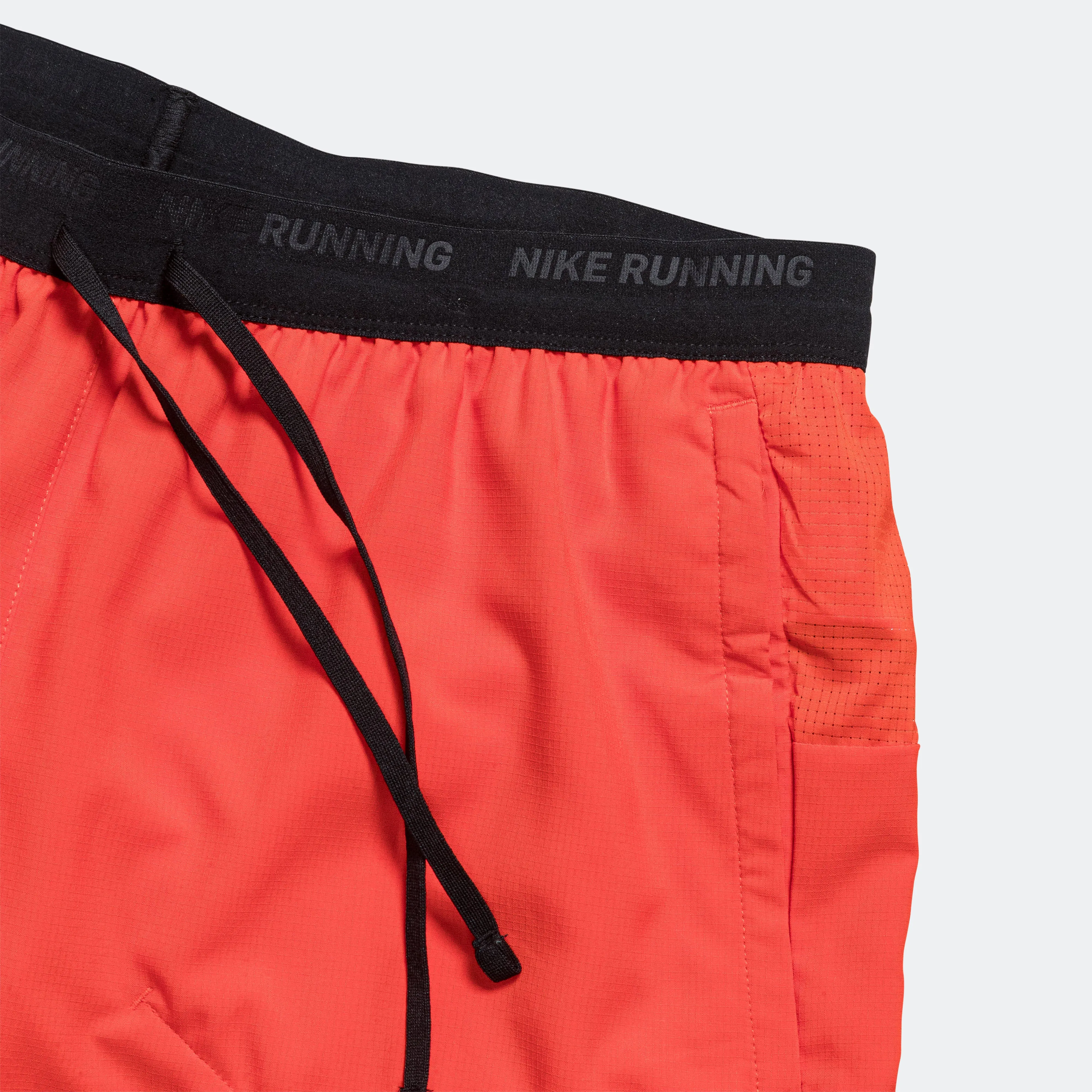 Mens 5" Brief Lined Running Shorts - Picante Red