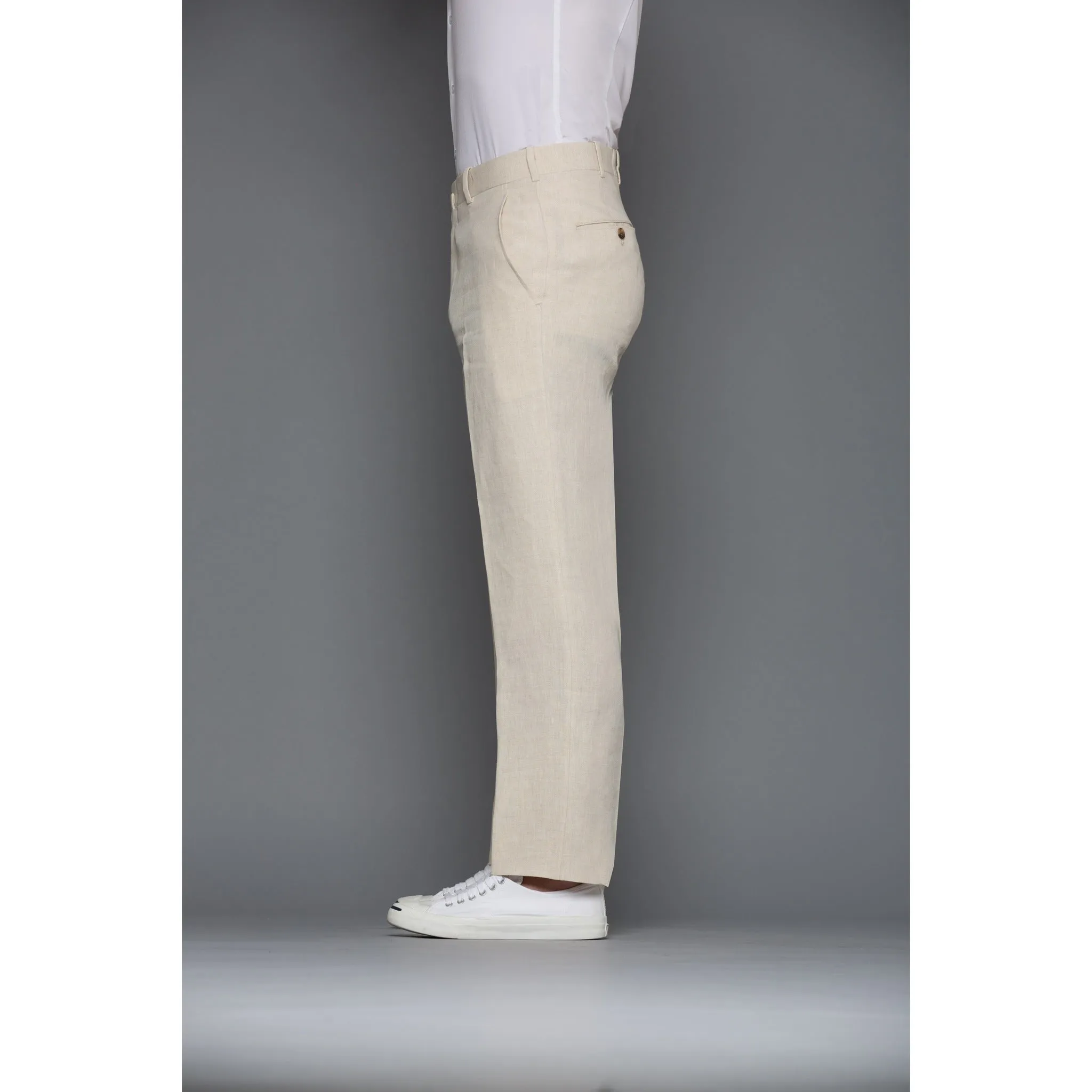 Natural Linen Trousers