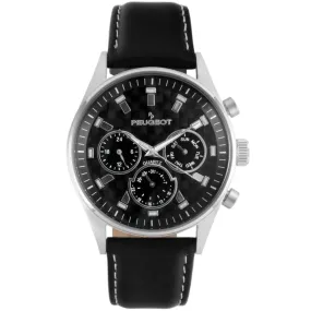 Peugeot Men Stainless Steel Multi Function Watch Peugeot Men Stainless Steel Multi Function Watch