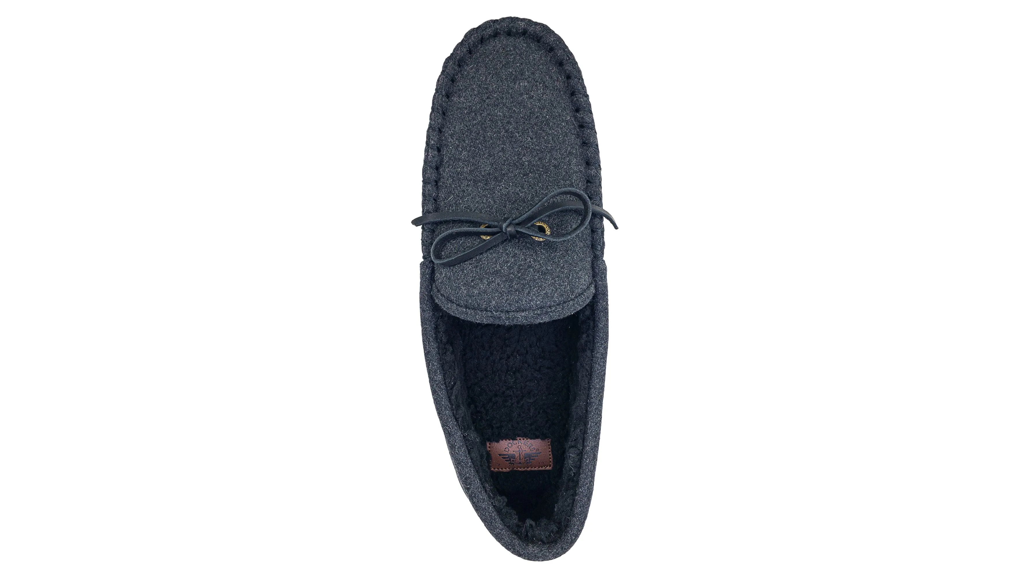 Rugged Microsuede Boater Moccasin Slippers